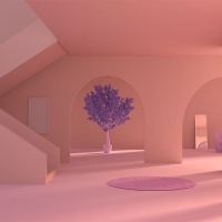 Pink Virtual House
