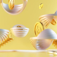 Yellow 3D Currency